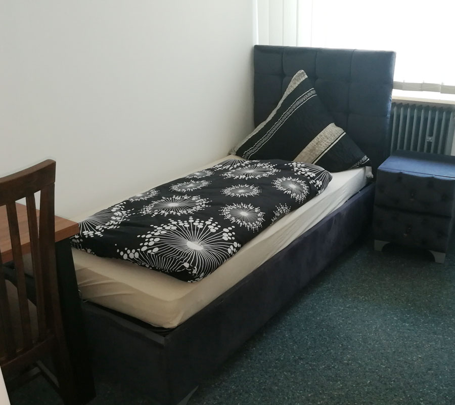 Europension Rastatt - Zimmern - 1-Bett-Zimmer